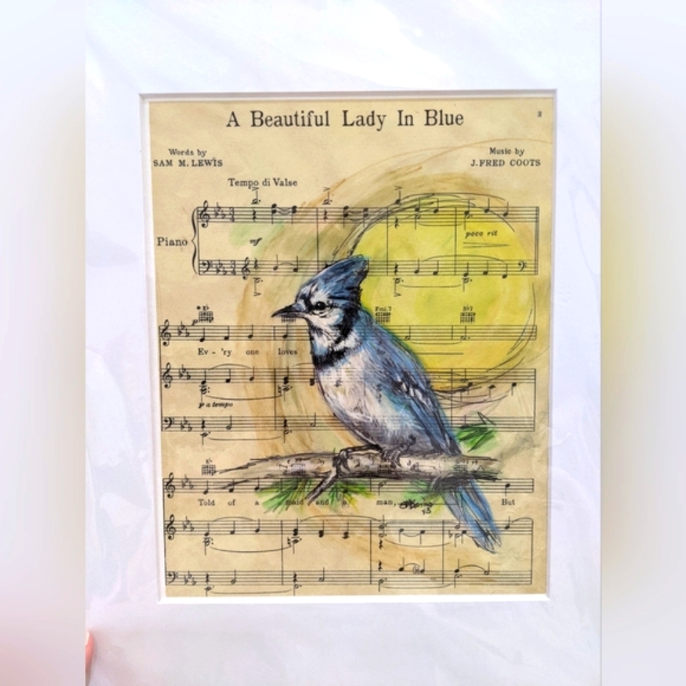 Giclee Print of Bluejay